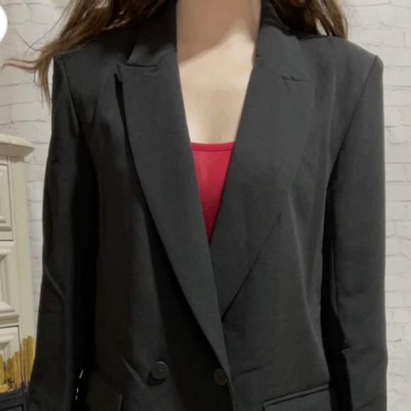 RD Style Jackets & Blazers - RD Style Black Double Breasted Blazer Size Medium